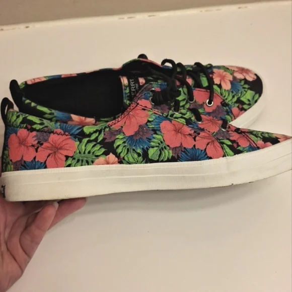 SPERRY TOP SIDER TROPICAL PRINT EUC - Picture 11 of 16